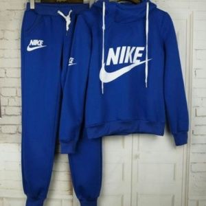 Blue nike jogger